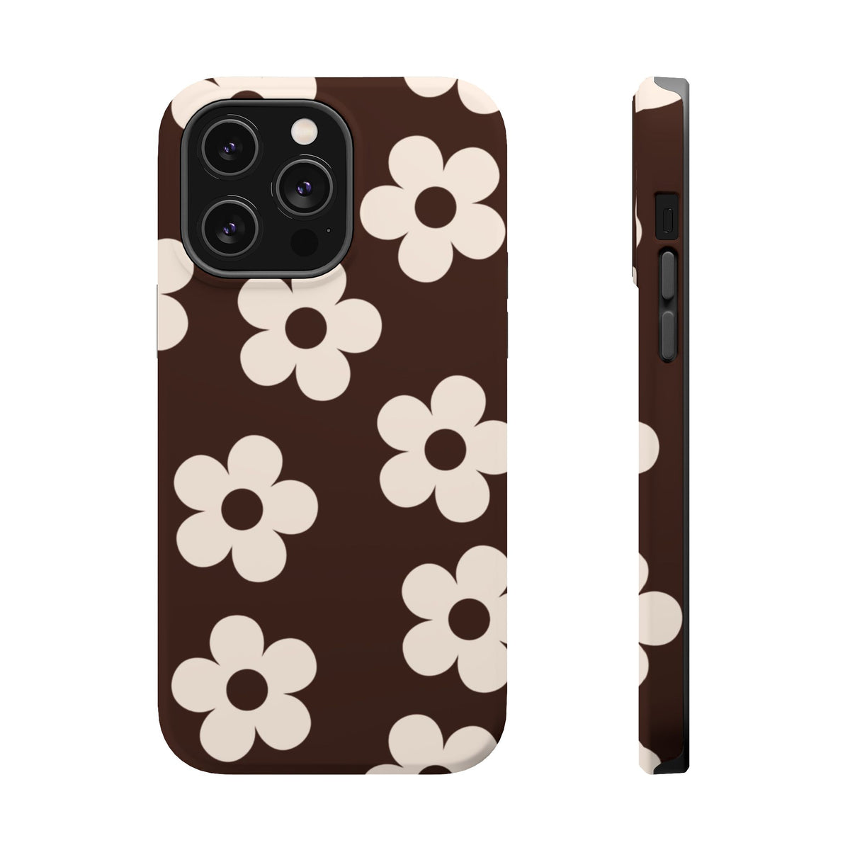 Cocoa Flowers iPhone Case