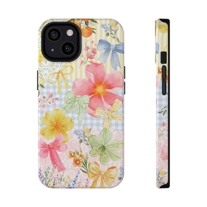 Garden Party Collage iPhone Case