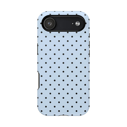 Blue Mini Dots iPhone Case