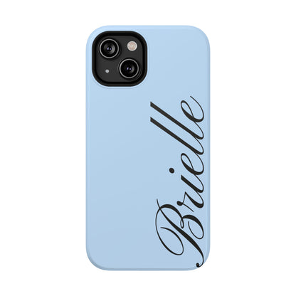 Personalized Blue iPhone Case