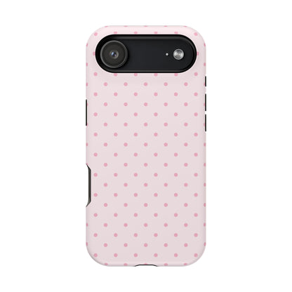 Pink Sprinkles Mini Dots iPhone Case