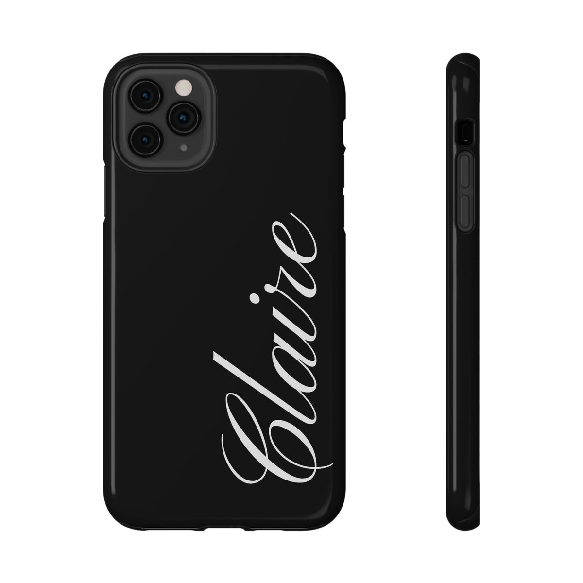 Custom Black iPhone Case