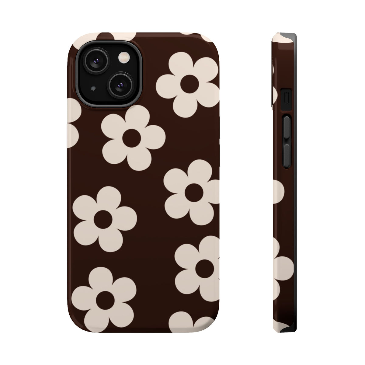 Cocoa Flowers iPhone Case