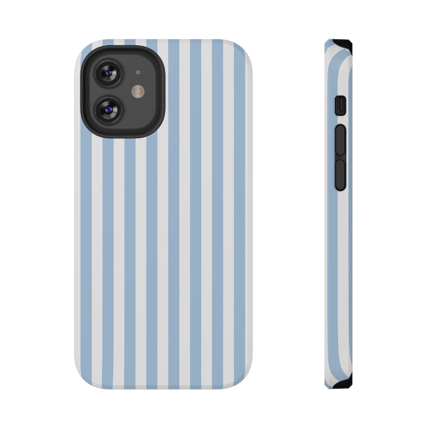 Blue Picnic Stripes iPhone Case