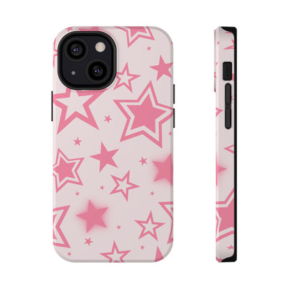Hot Pink Stardust iPhone Case