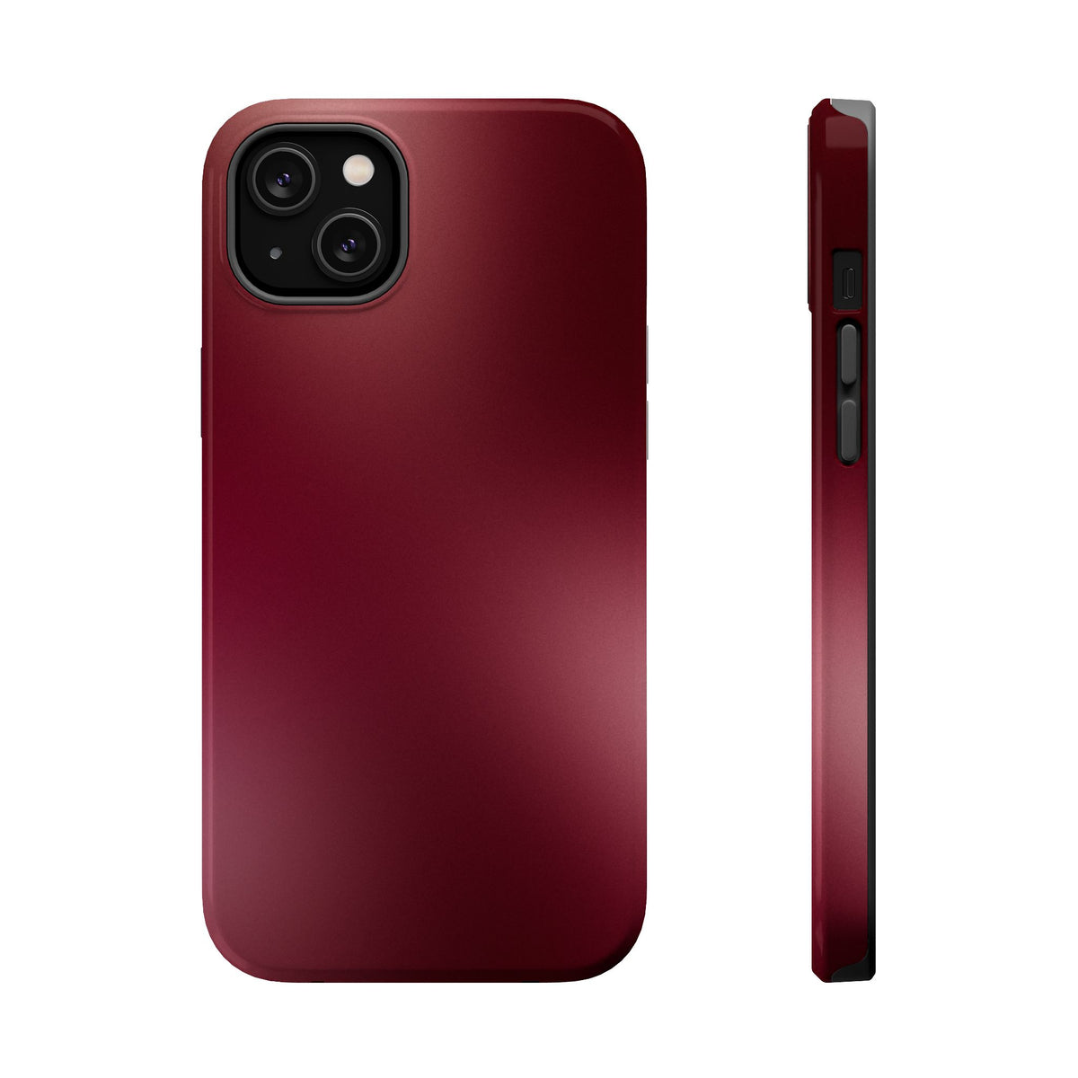 Burgundy Aura iPhone Case