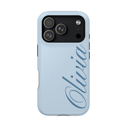 Custom Blue iPhone Case