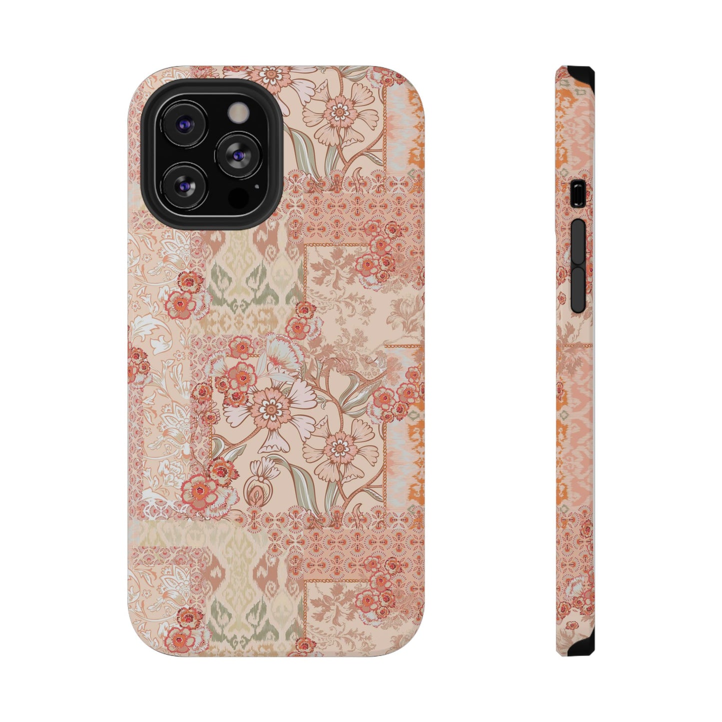 Peachy Paisley iPhone Case