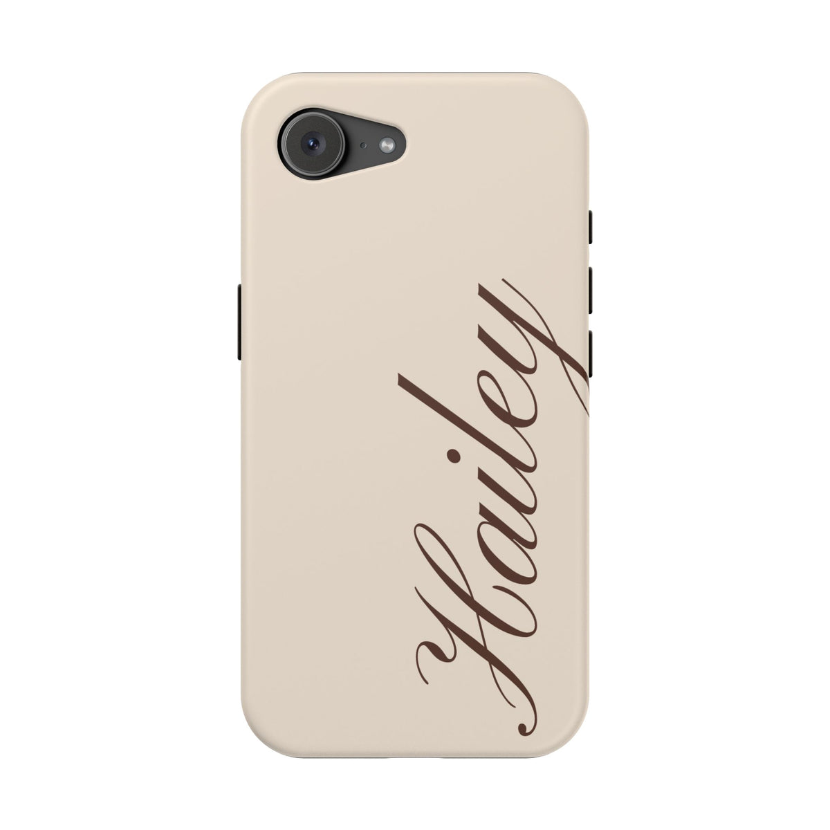 Custom Beige iPhone Case