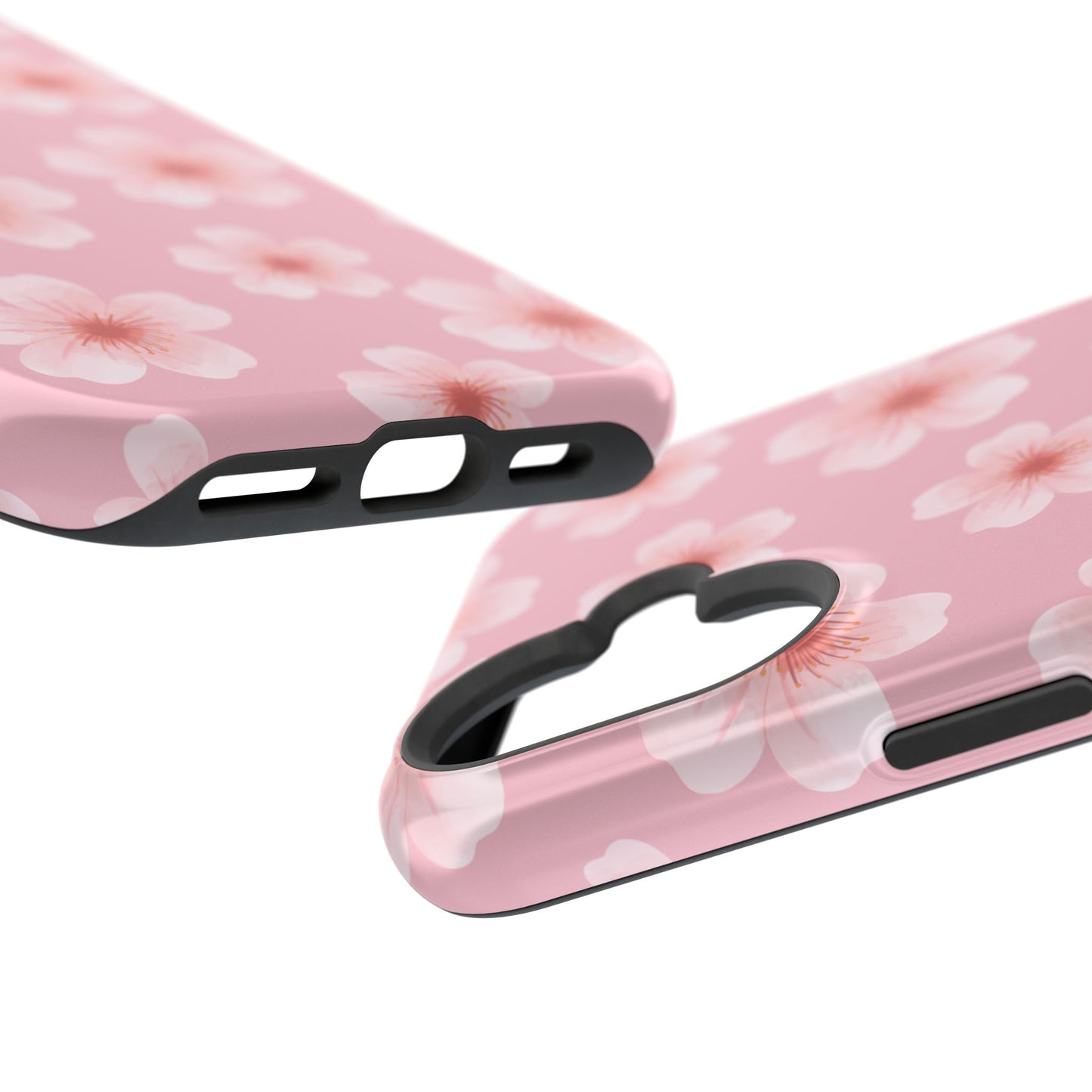 Pink Cherry Blossoms iPhone Case
