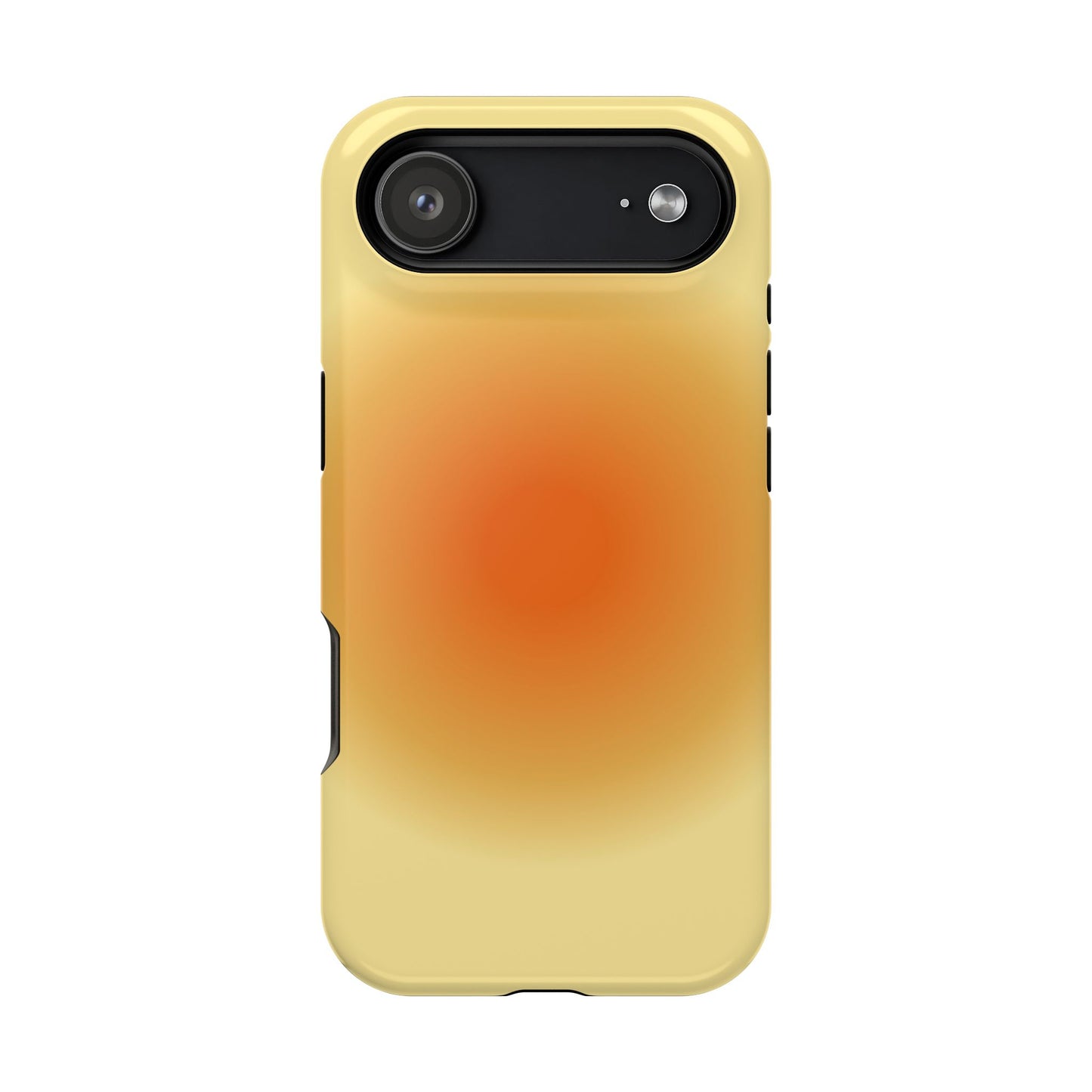 Orange Aura iPhone Case