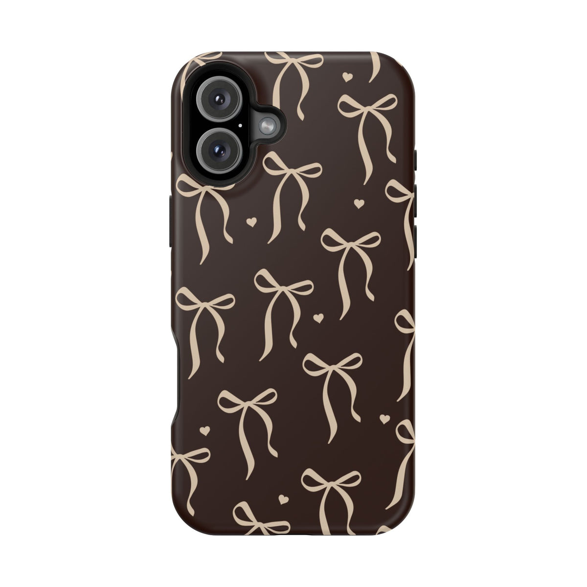 Chocolate Bows iPhone Case