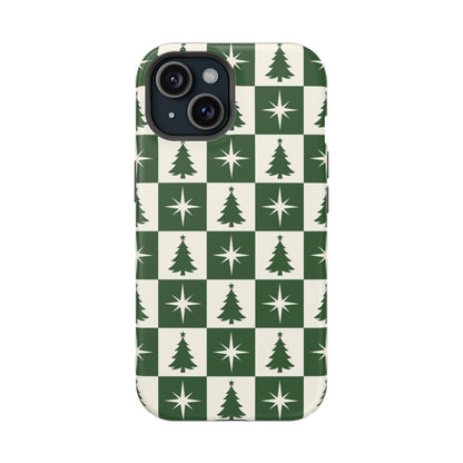 Evergreen Check iPhone Case