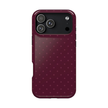 Berry Mini Dots iPhone Case
