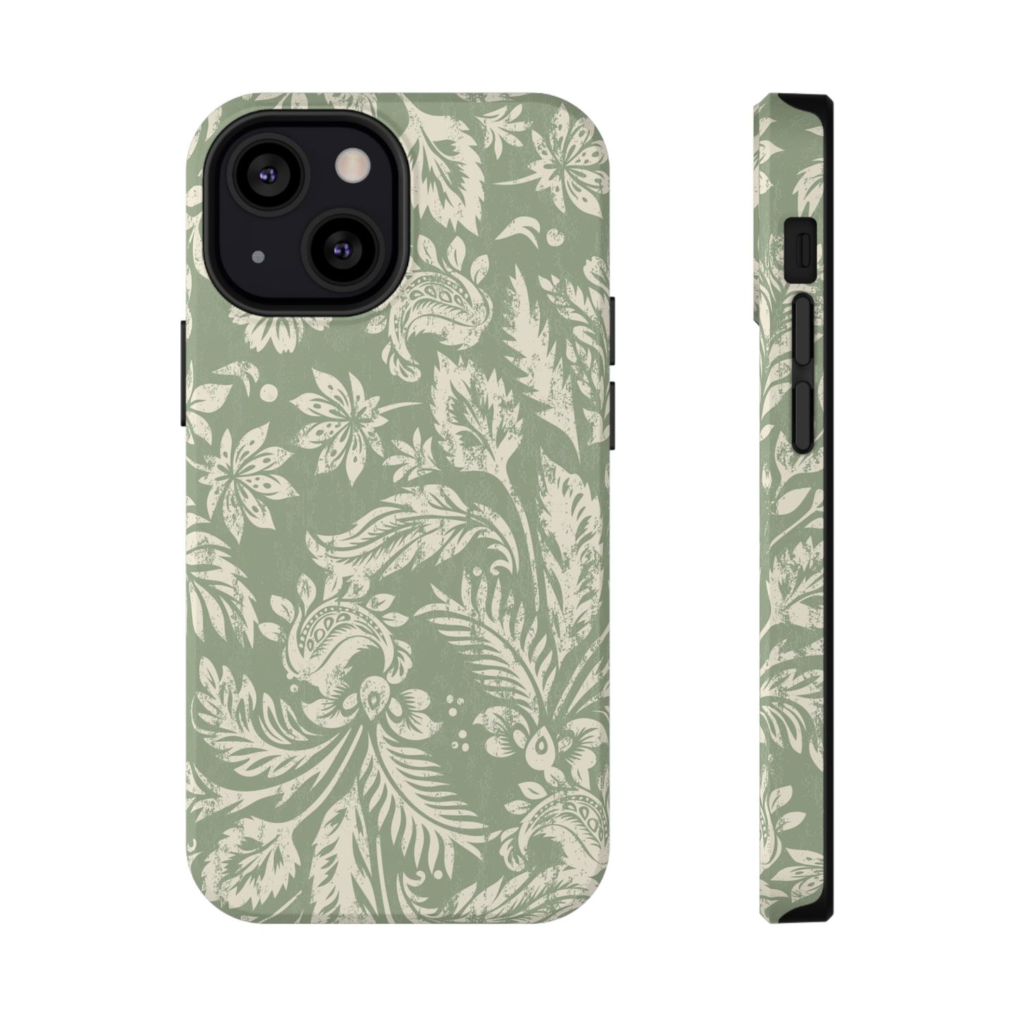 Sage Paisley iPhone Case