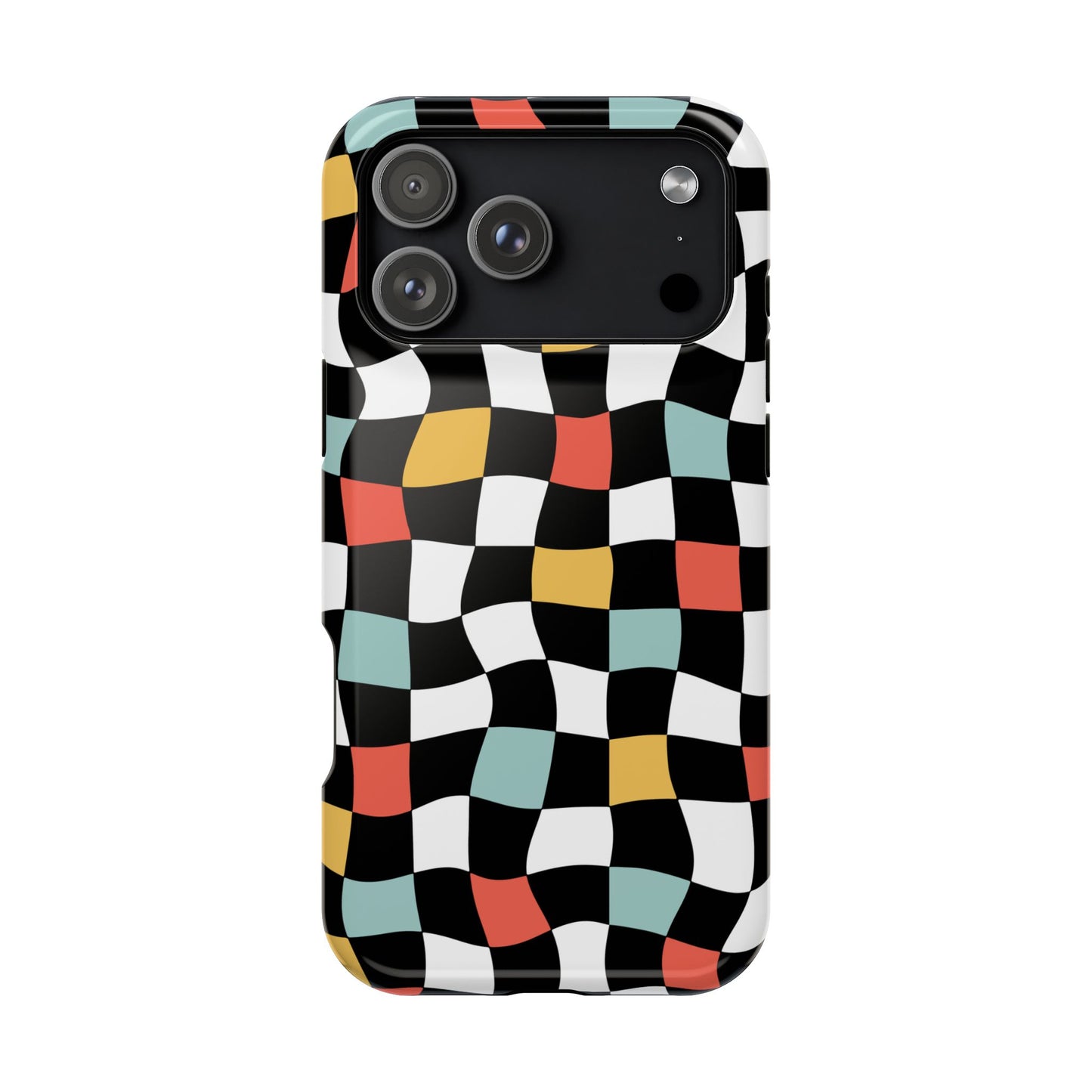 Retro Check iPhone Case