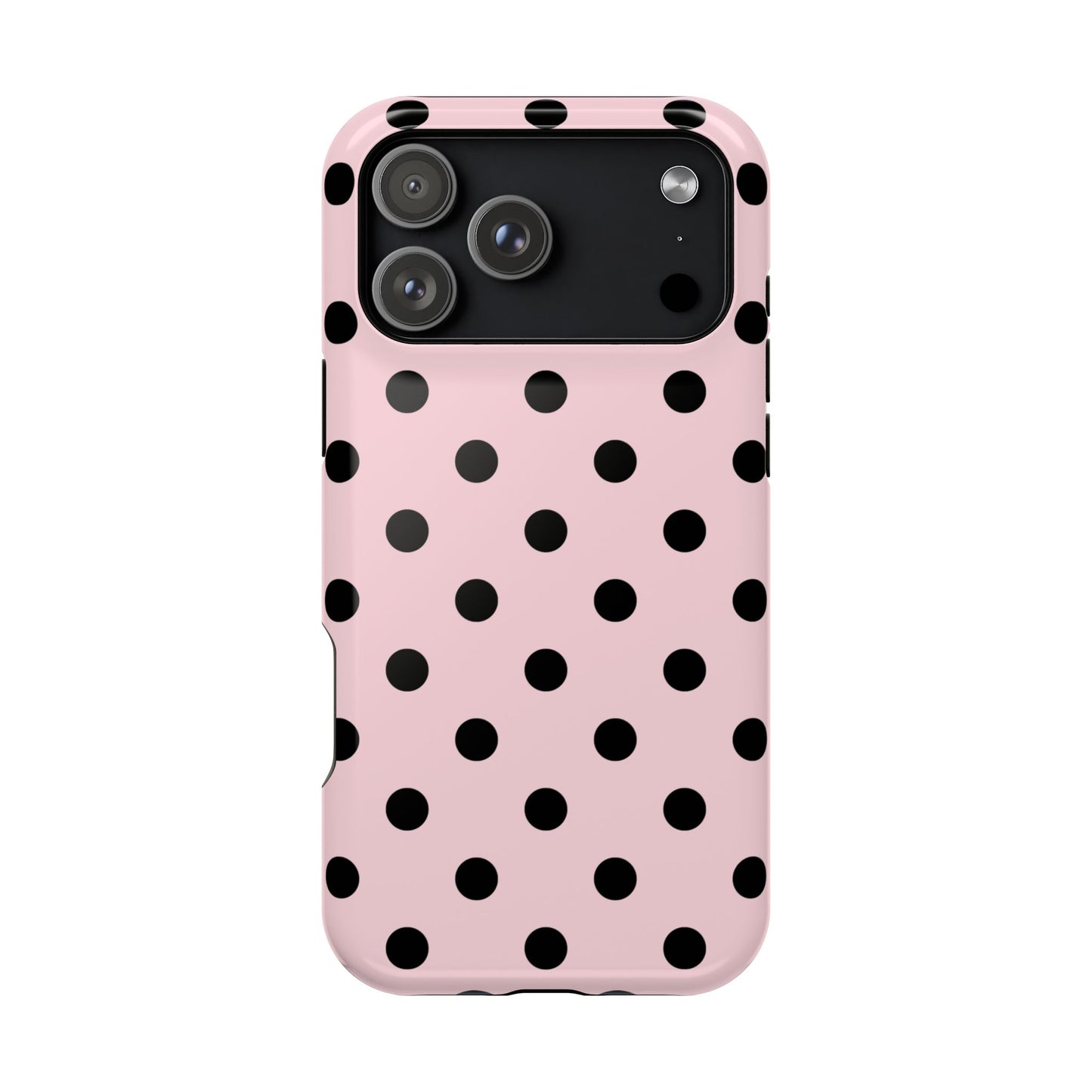 Pink Polka Dots iPhone Case