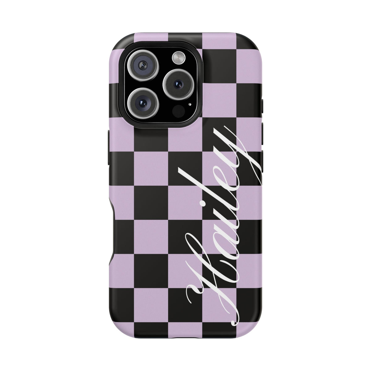 Custom Witchy Checkered iPhone Case