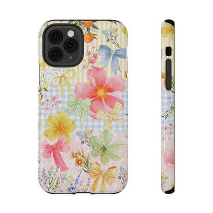 Garden Party Collage iPhone Case