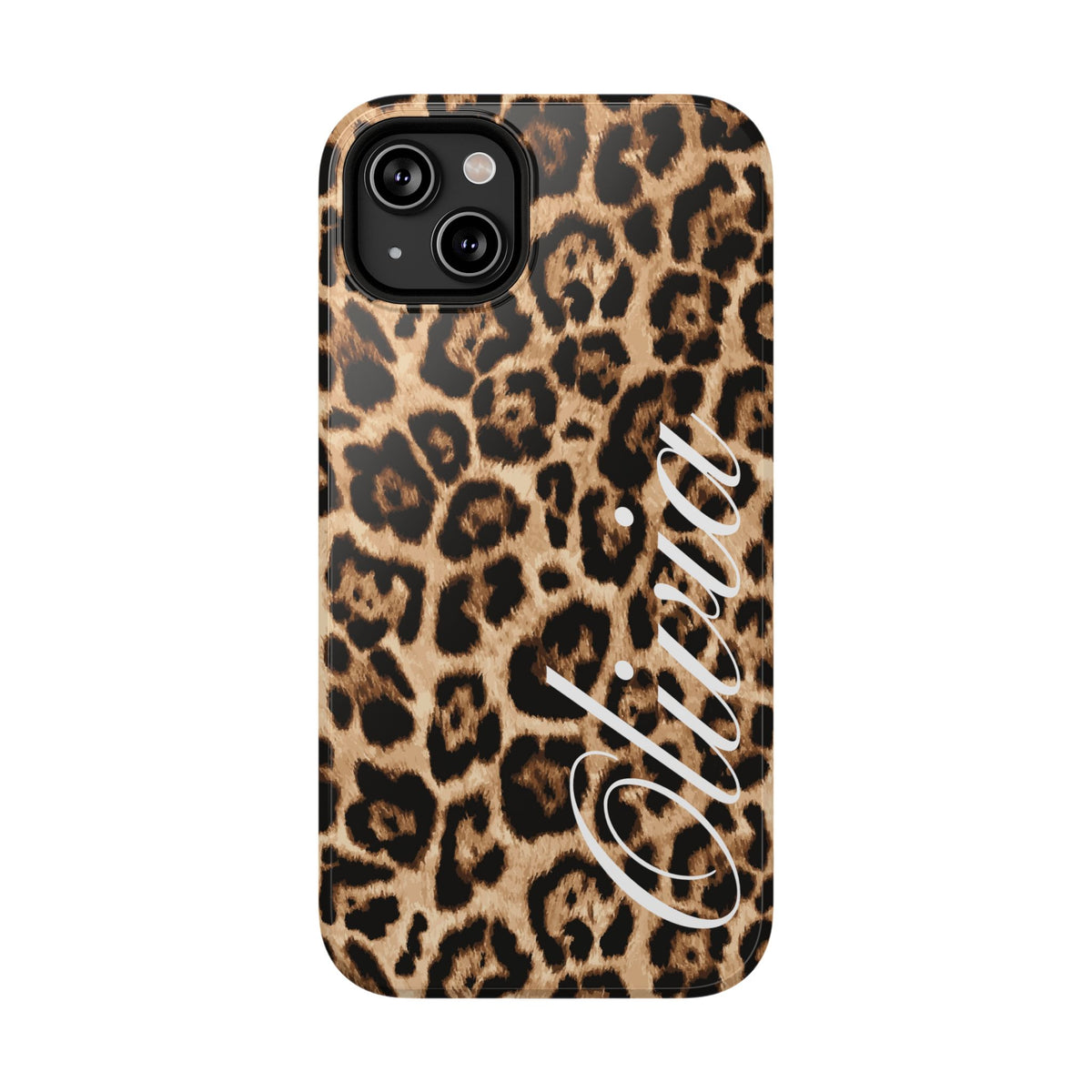 Custom Classic Leopard iPhone Case
