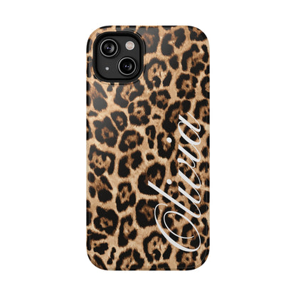 Custom Classic Leopard iPhone Case