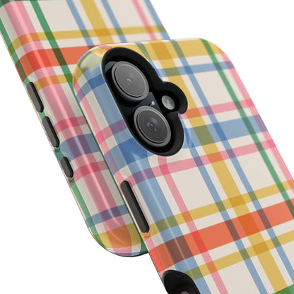 Retro Plaid iPhone Case