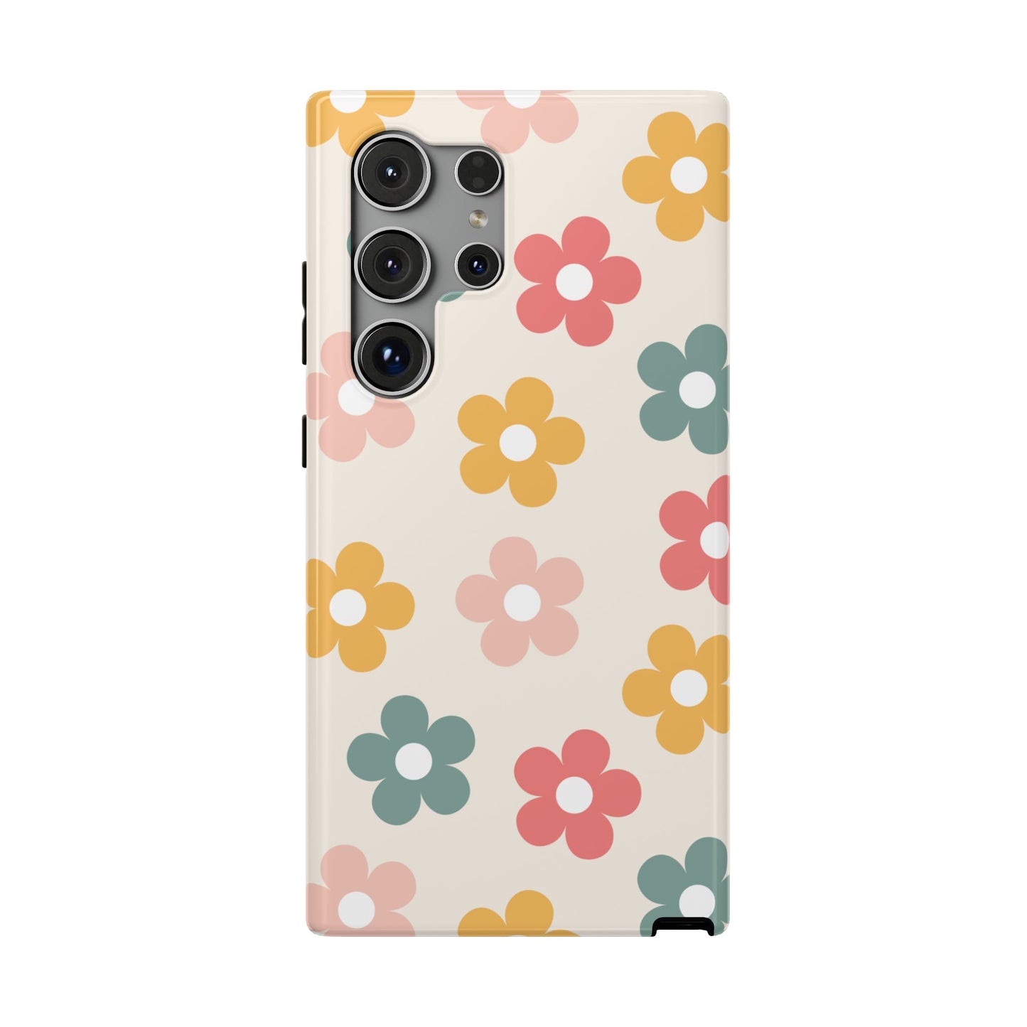 Boho Retro Flowers Samsung Case
