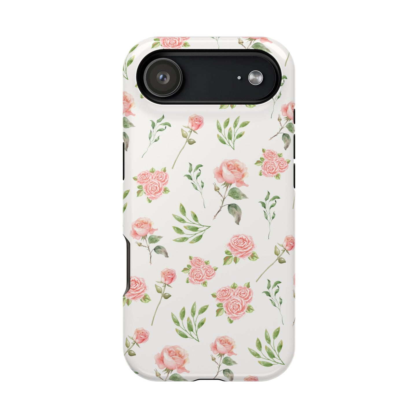 Pink Vintage Roses iPhone Case