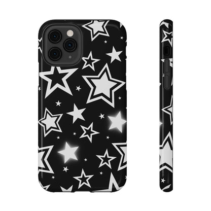 Black Stardust iPhone Case