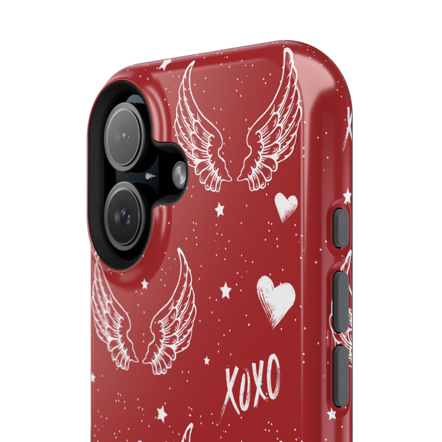 Y2K Red Angels iPhone Case