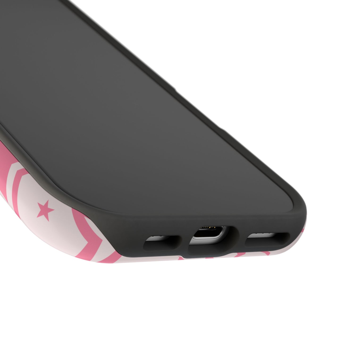 Hot Pink Stardust iPhone Case