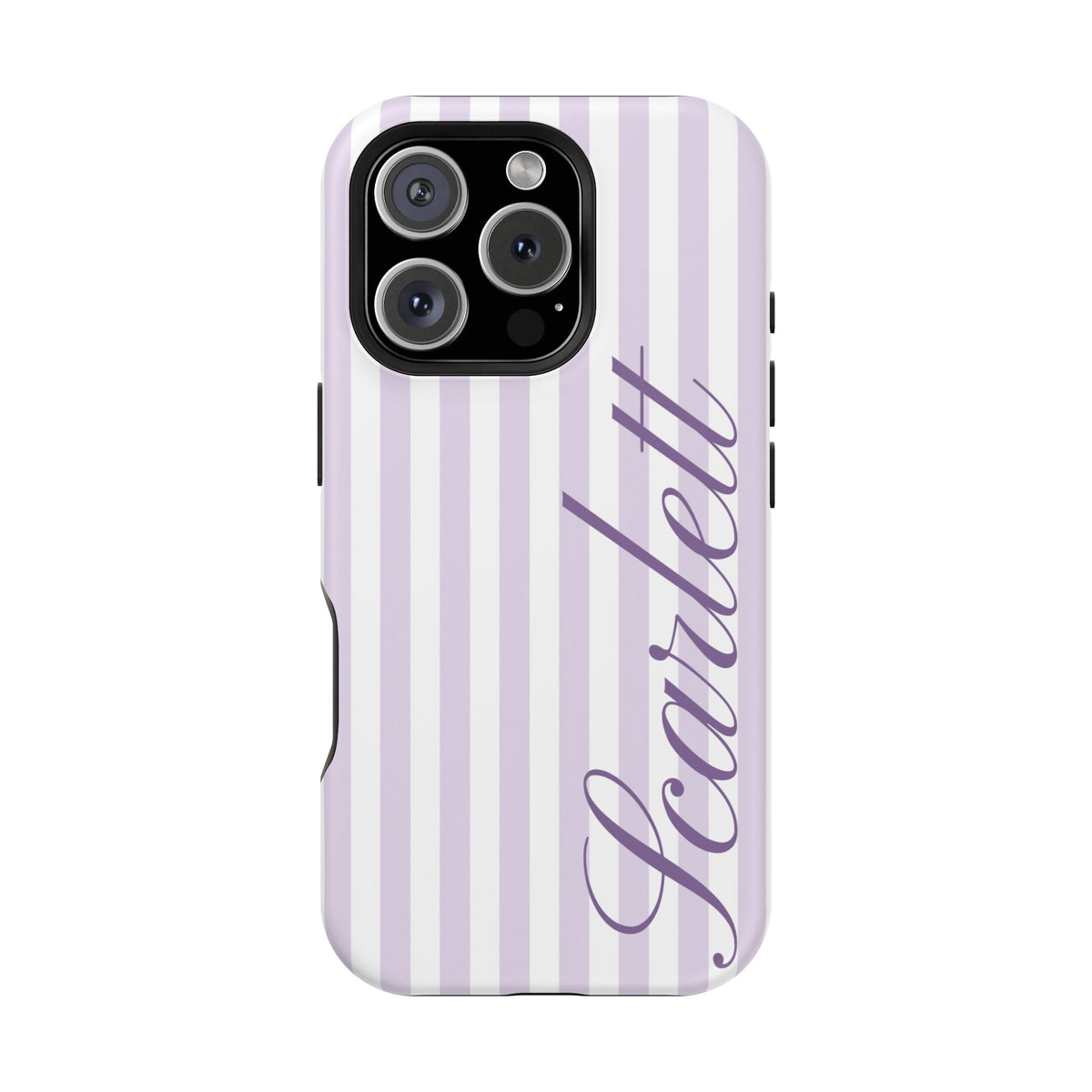Personalized Lilac Beau iPhone Case