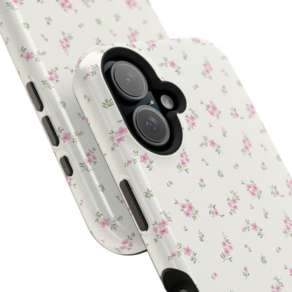 Blush Ditsy Flowers iPhone Case