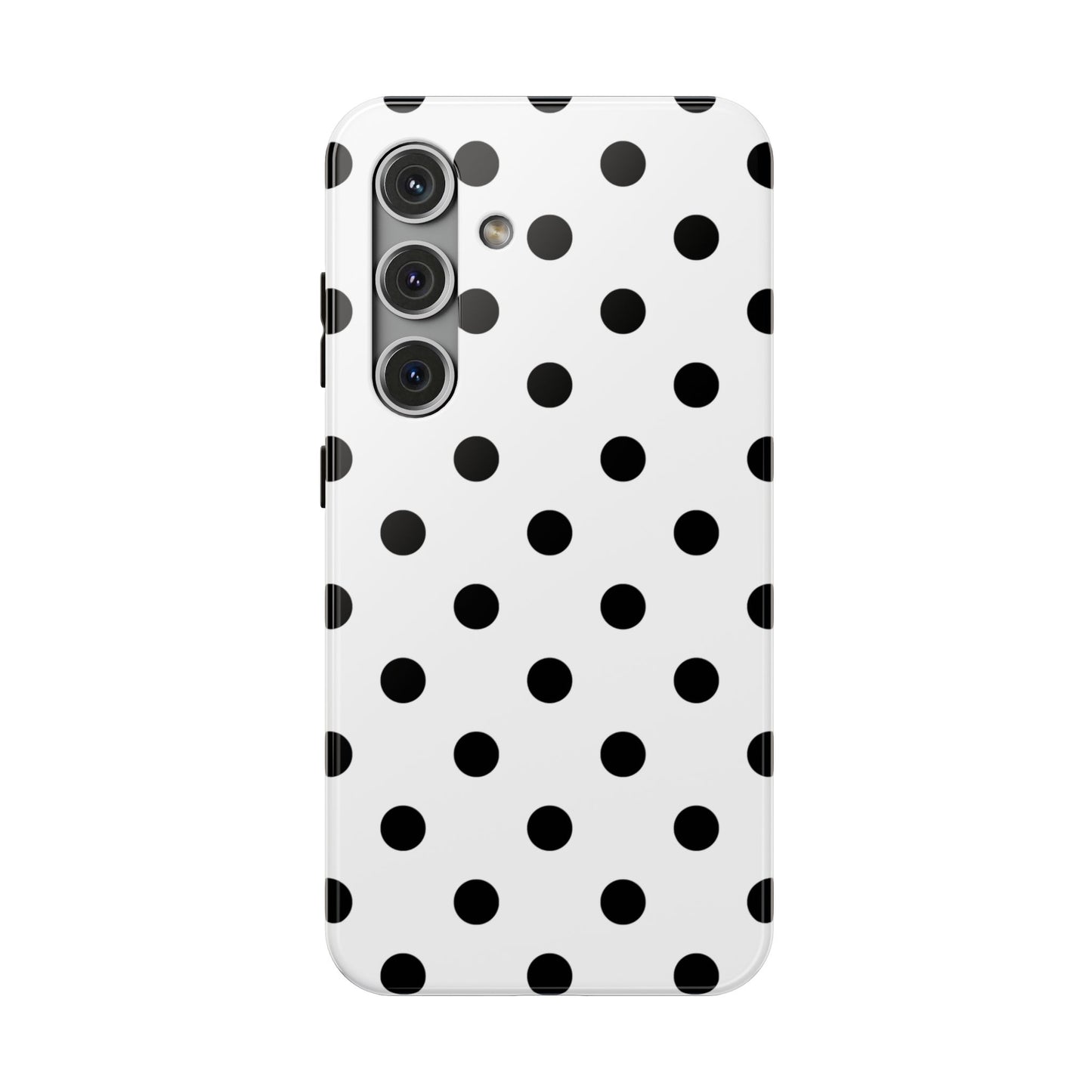 Black Polka Dots Samsung Case