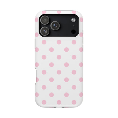 Black Polka Dots iPhone Case