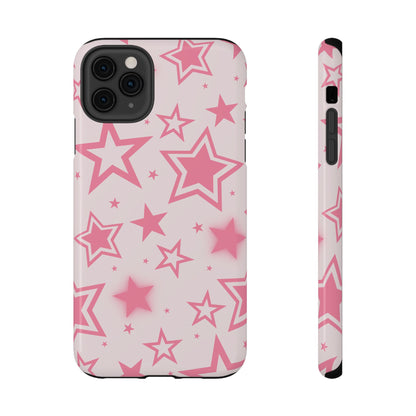 Hot Pink Stardust iPhone Case