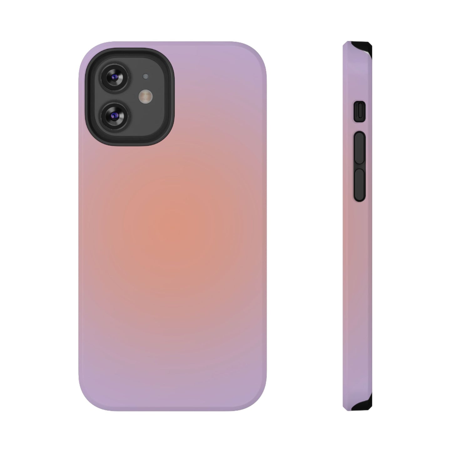 Orange & Purple Aura iPhone Case