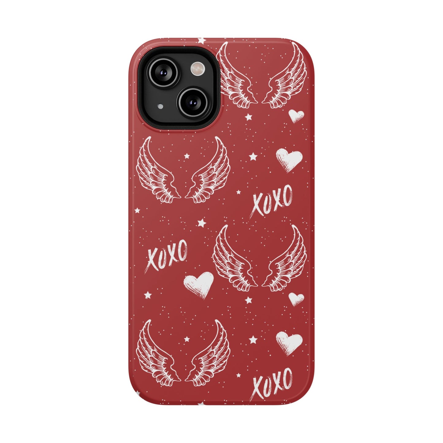 Y2K Red Angels iPhone Case