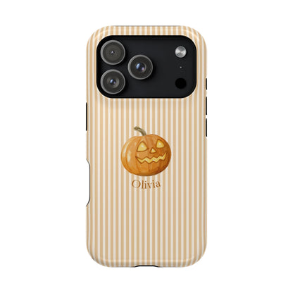 Custom Pumpkin Cutie iPhone Case