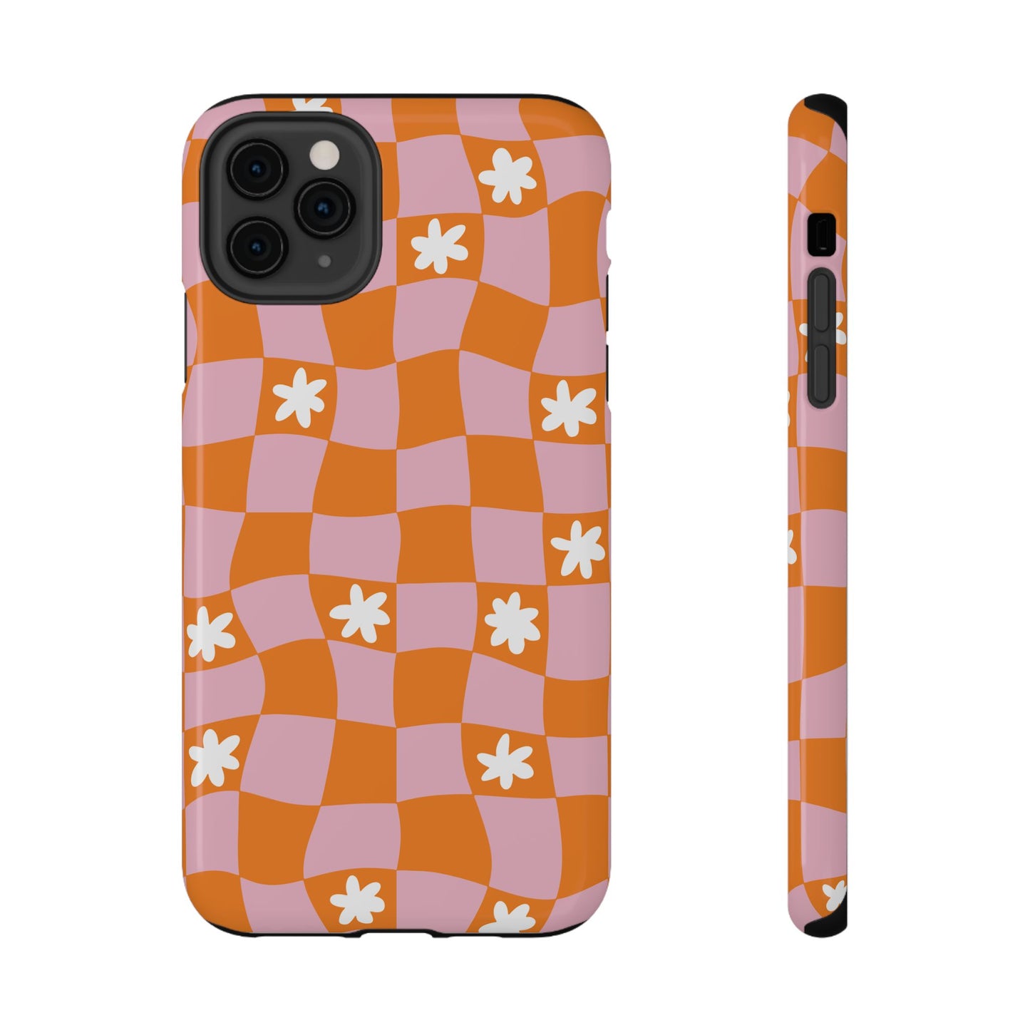 Groovy Check iPhone Case