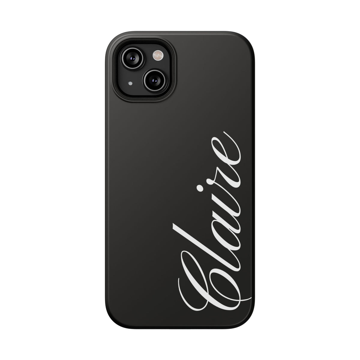 Custom Black iPhone Case