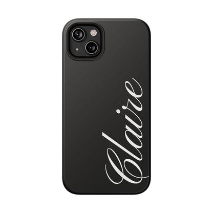 Custom Black iPhone Case