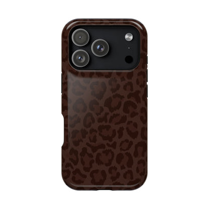 Mocha Leopard iPhone Case