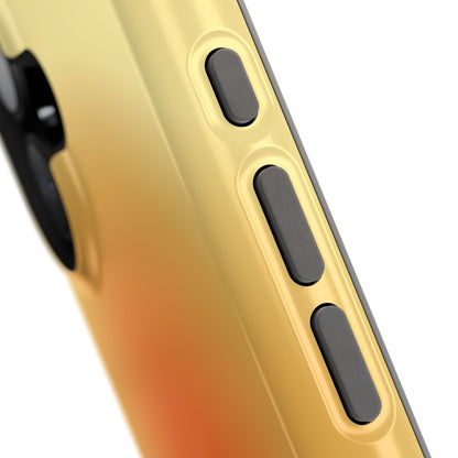 Orange Aura iPhone Case