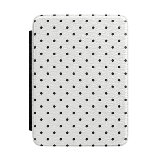 Black Mini Dots Kindle Case