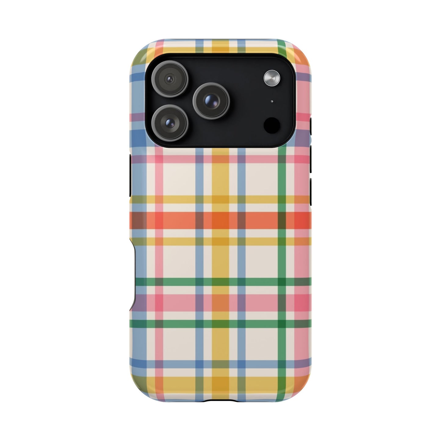 Retro Plaid iPhone Case