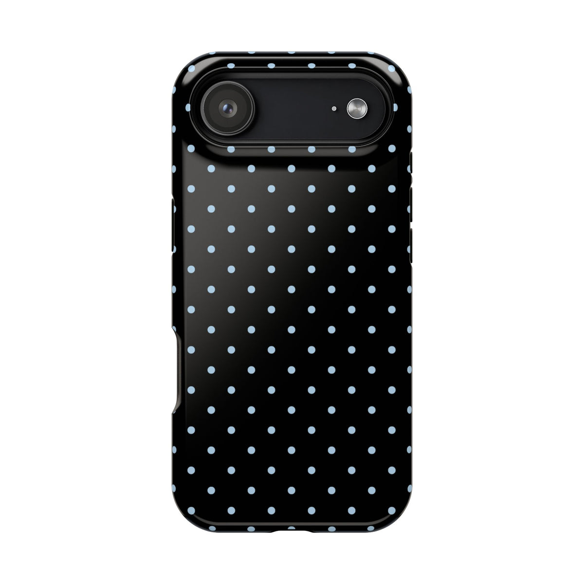 Blue Velvet Mini Dots iPhone Case
