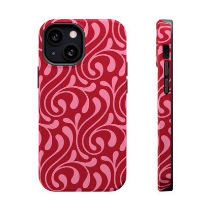 Cherry Paisley iPhone Case