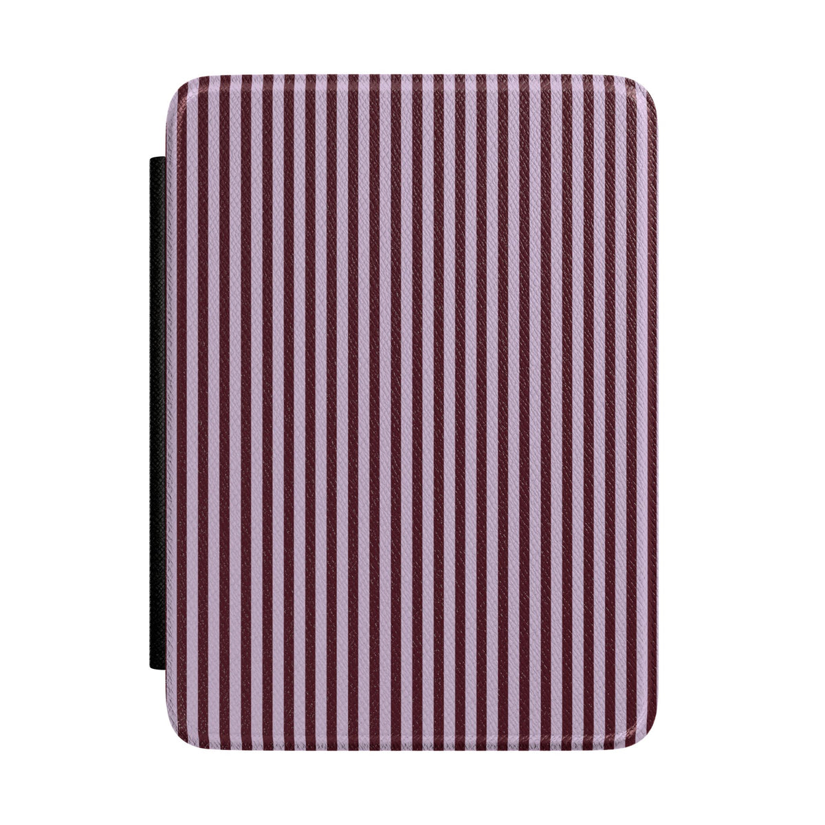 Burgundy & Violet Pinstripes Kindle Case