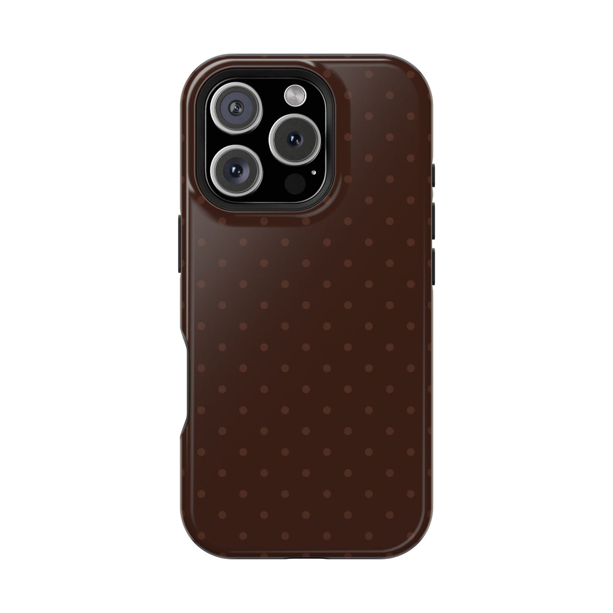 Mocha Mini Dots iPhone Case